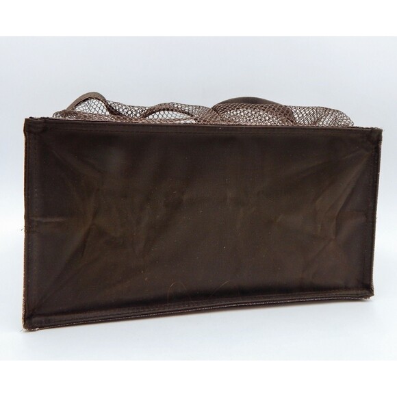 Thirty-One Gifts Thirtyone 31 Collapsible Fold N' File Brown Storage Tote Bin - Picture 5 of 11